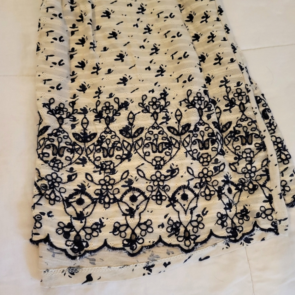 100% cotton Lucky‎ brand sleeveless lace blouse - Picture 2 of 6
